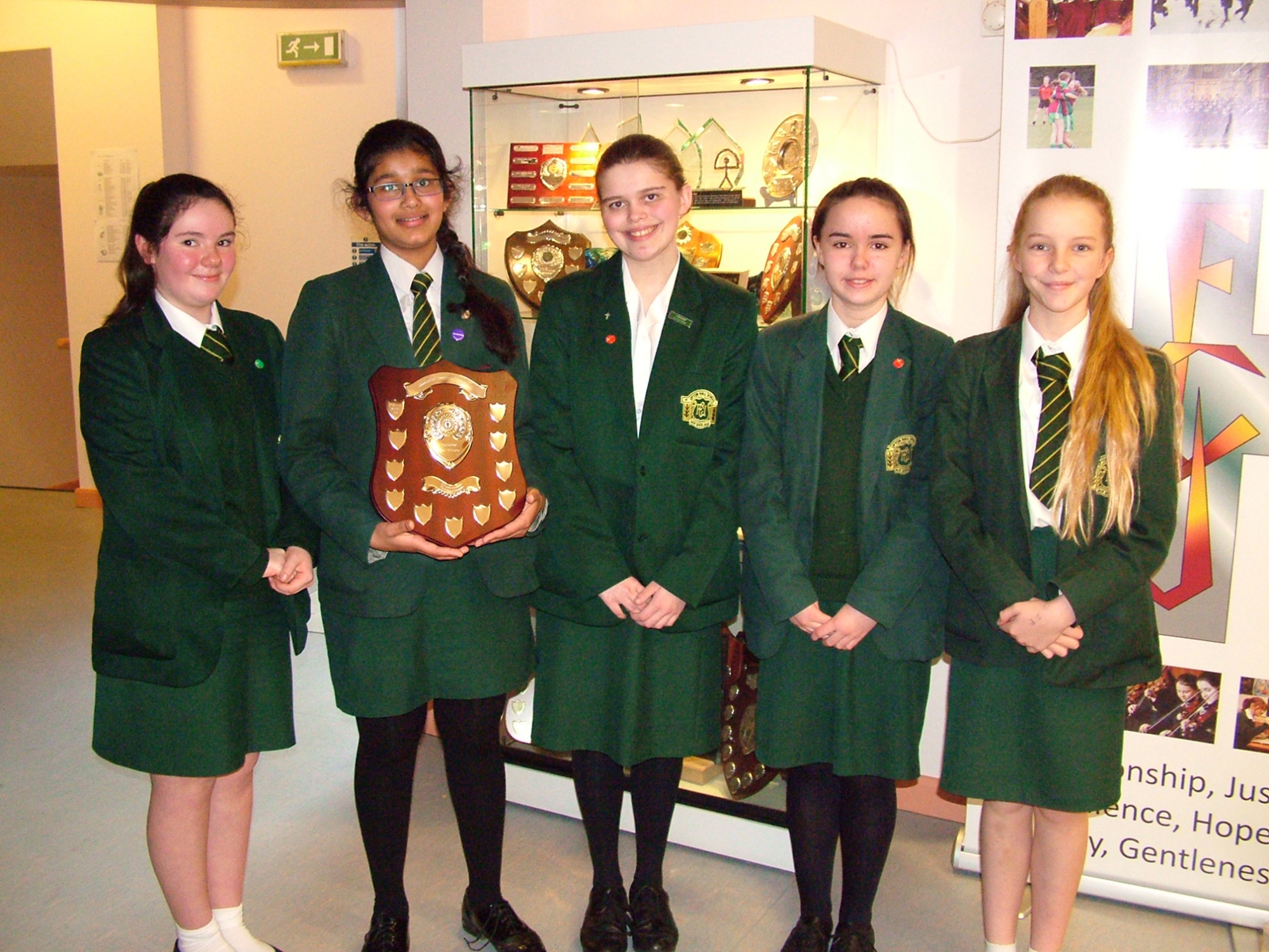 Upton Hall School Geography Quiz Team Year 9 & 10